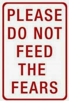 please don't feed the fears