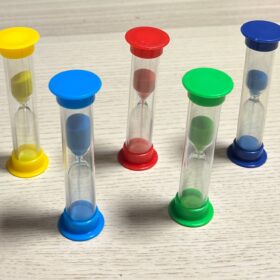 שעון חול קטן של דקה