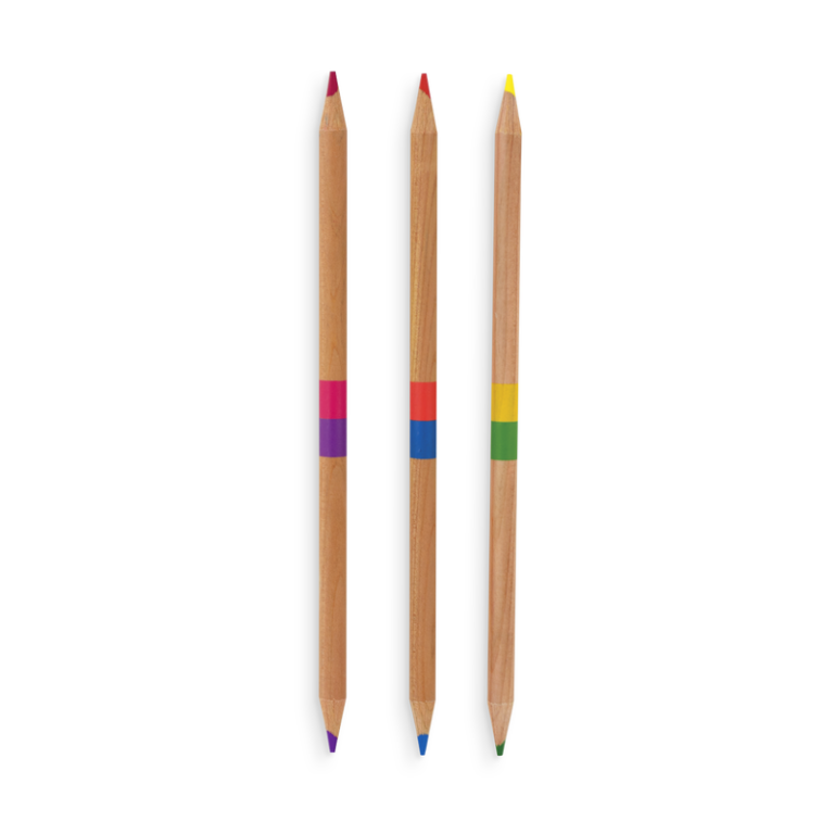 עפרונות צבעוניים דו צדדיים