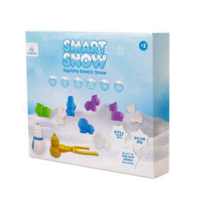ערכת Smart Snow שלג וכלים ליצירת חיות ואיש שלג